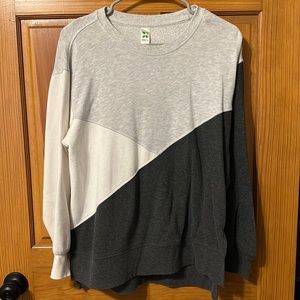 Colorblock sweatshirt